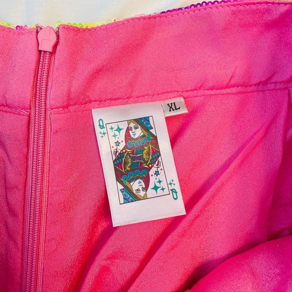 Queen of Sparkles Sequin Stripe Shorts - Picture 6 of 6